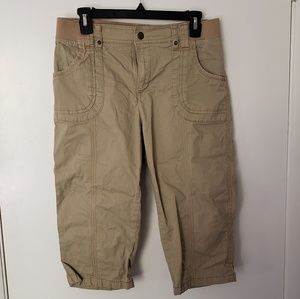Lee Relaxed Fit Cargo Capri Size 10